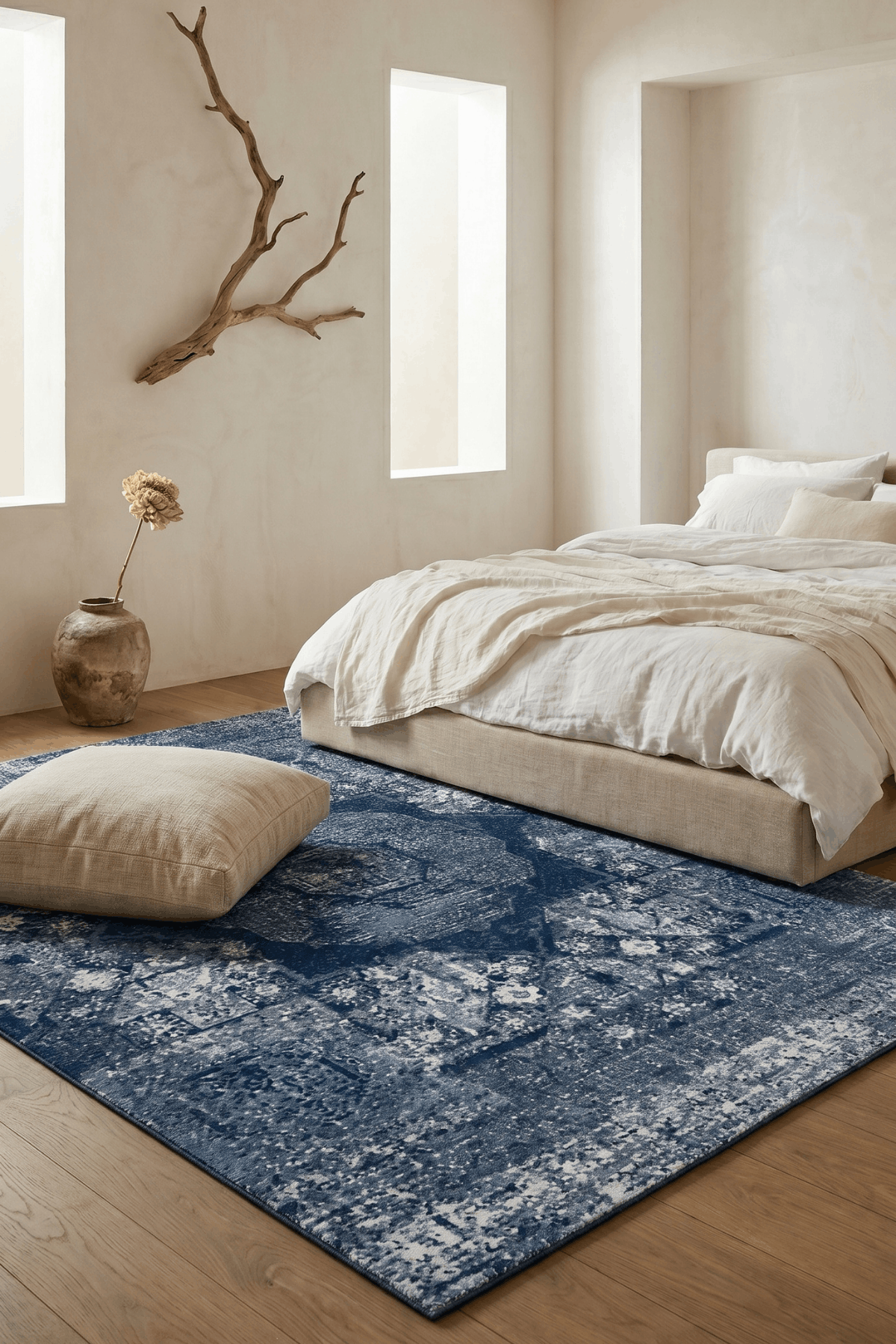 Washable Printed Sydney Carpet - Rustic Heritage Style