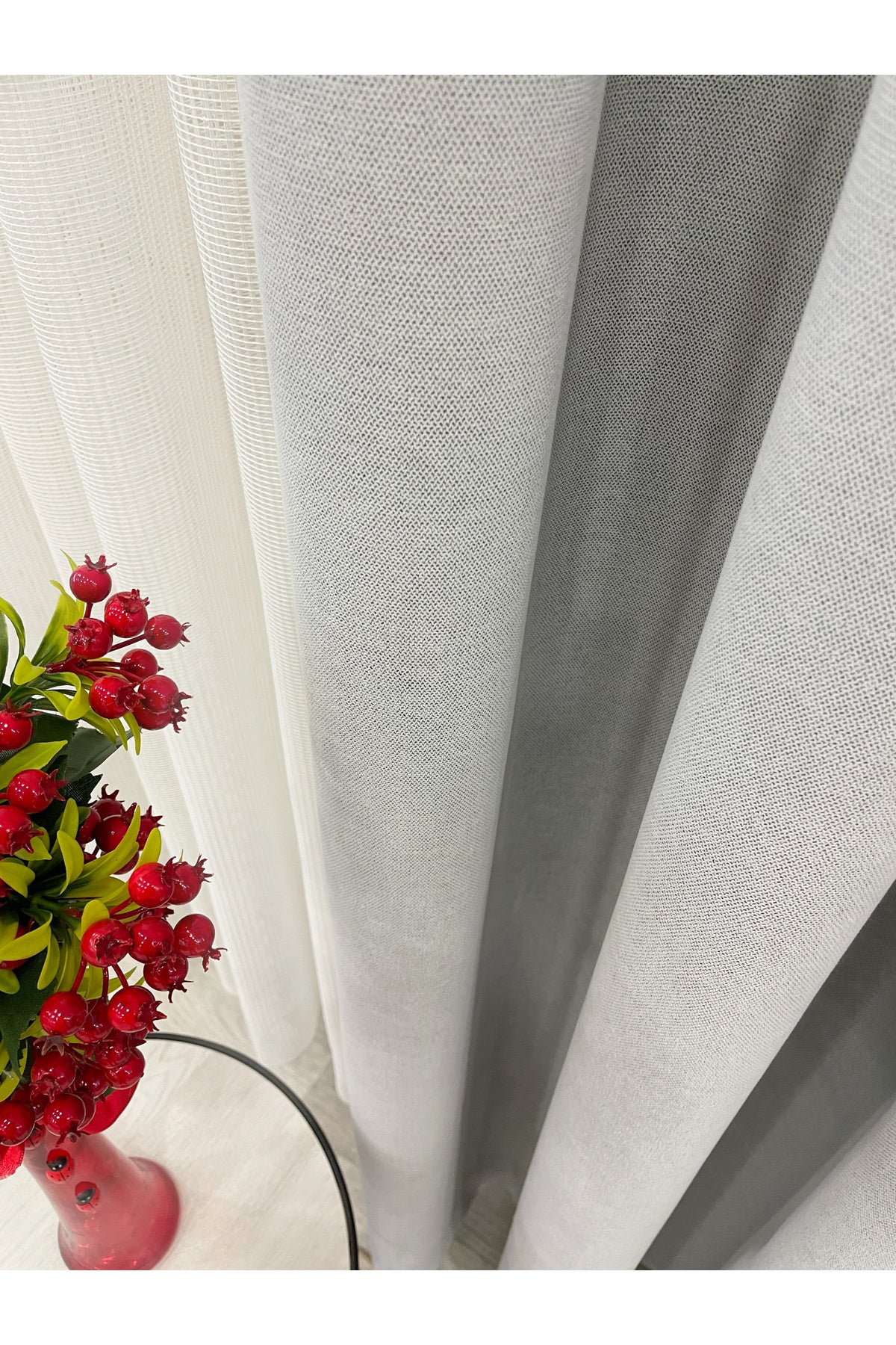 CAMEL Color 1/3 DENSE PLEAT Honeycomb Weave Soft Panama Blackout Curtain