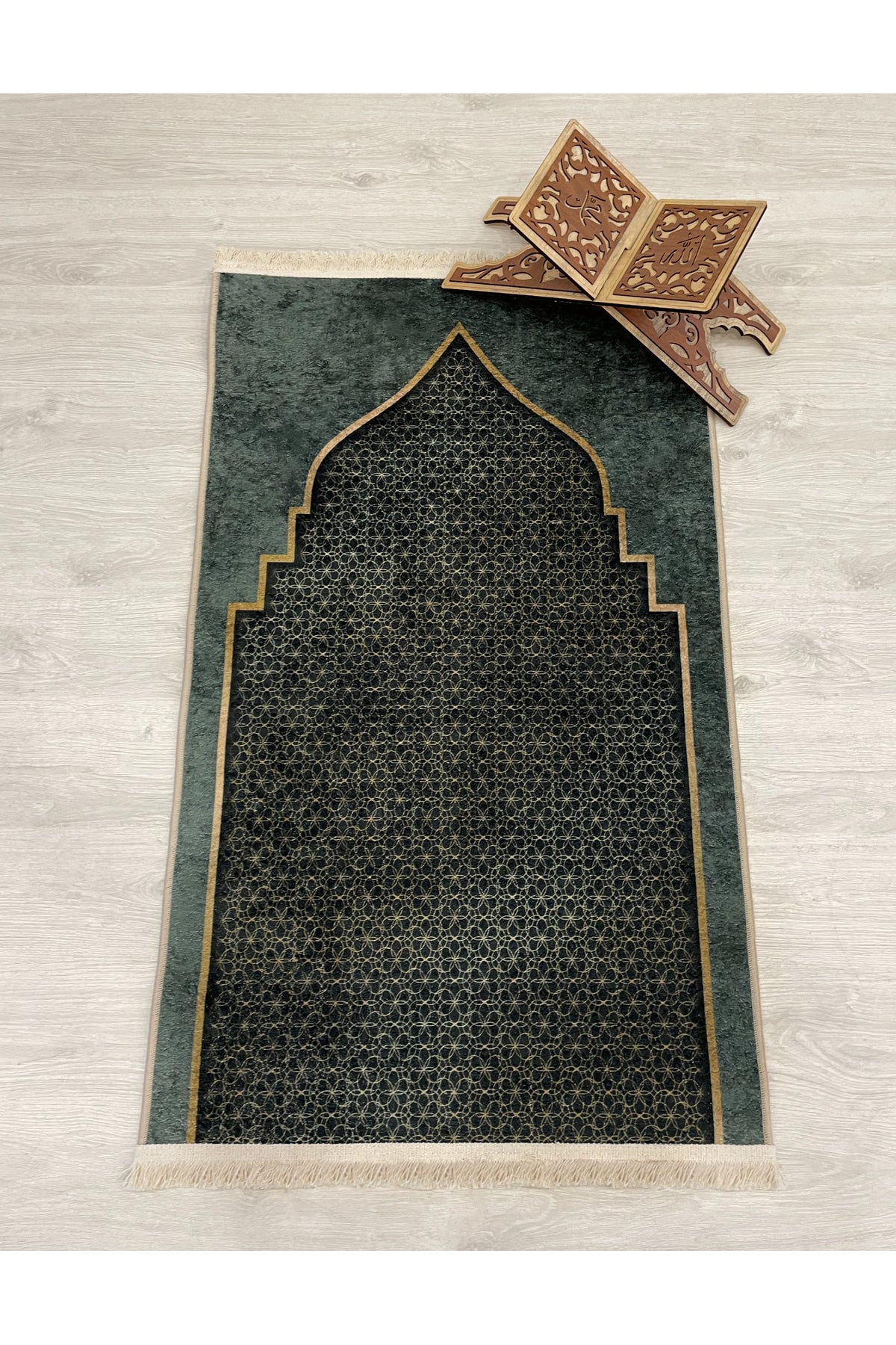 Fringed Prayer Rug (Latex Base) 75x125 Size