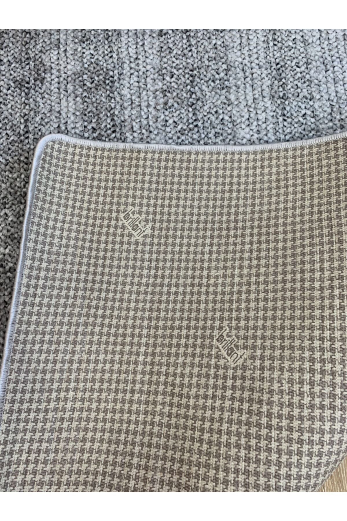 Jason Wicker Jute-Look Latex Non-Slip Fringeless Rug
