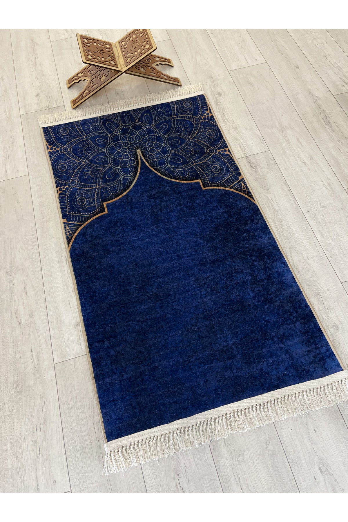 Fringed Prayer Rug (Latex Base) 75x125 Size