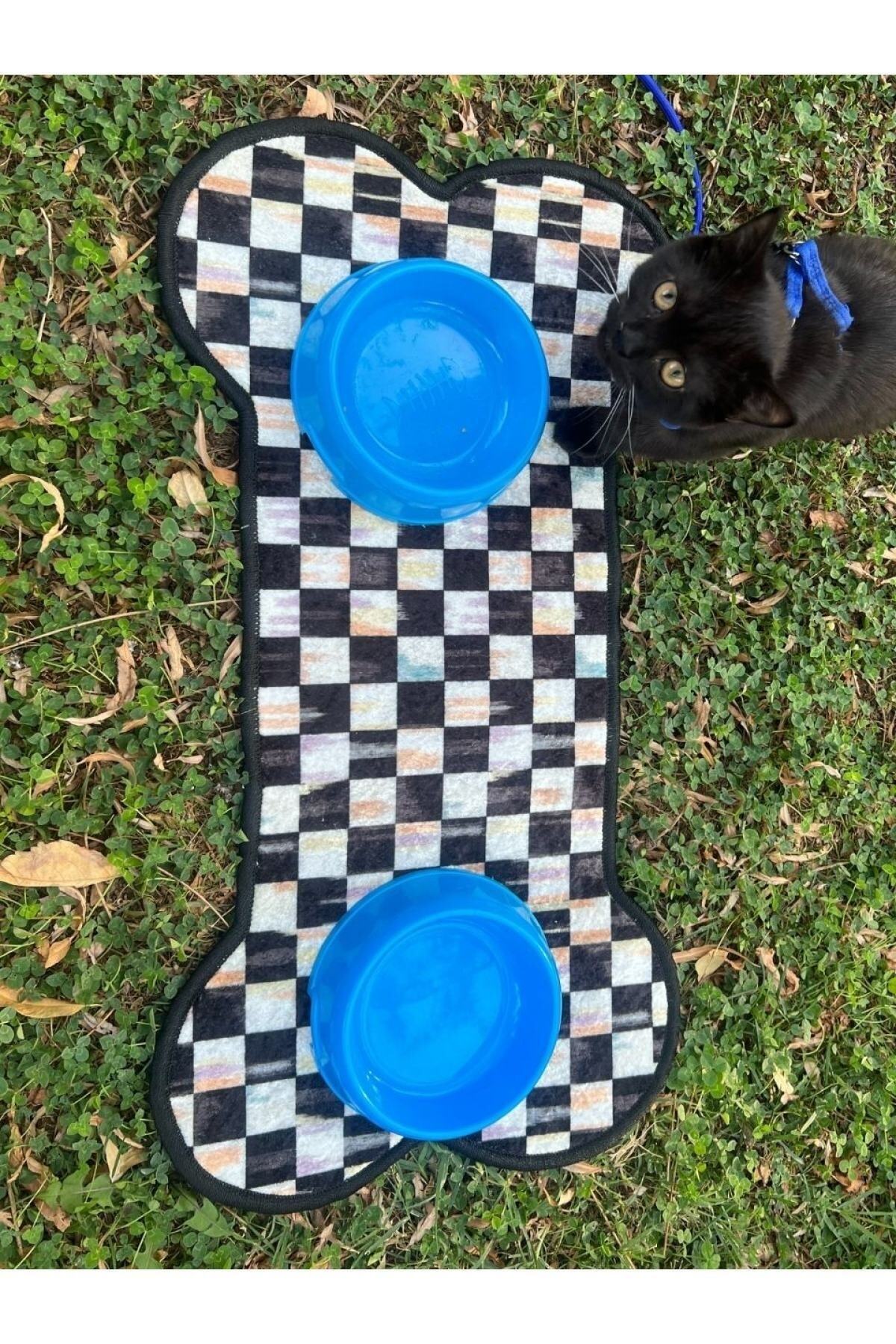 Pet Food Mat - (70 x 36) Green