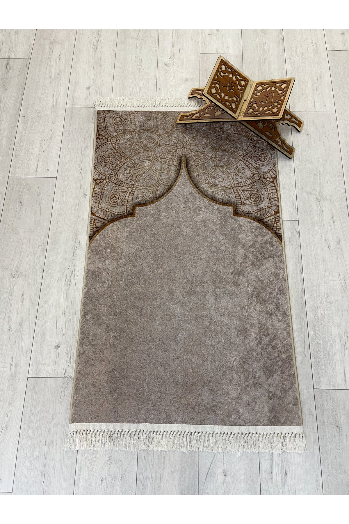Fringed Prayer Rug (Latex Base) 75x125 Size