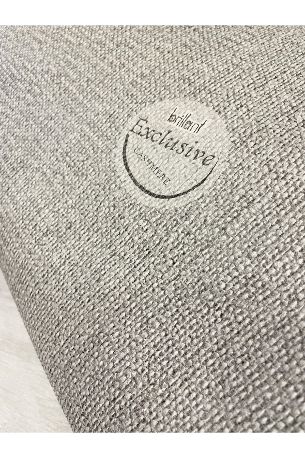 Terracotta Color Chenille-Look Design Runner Kitchen Rug