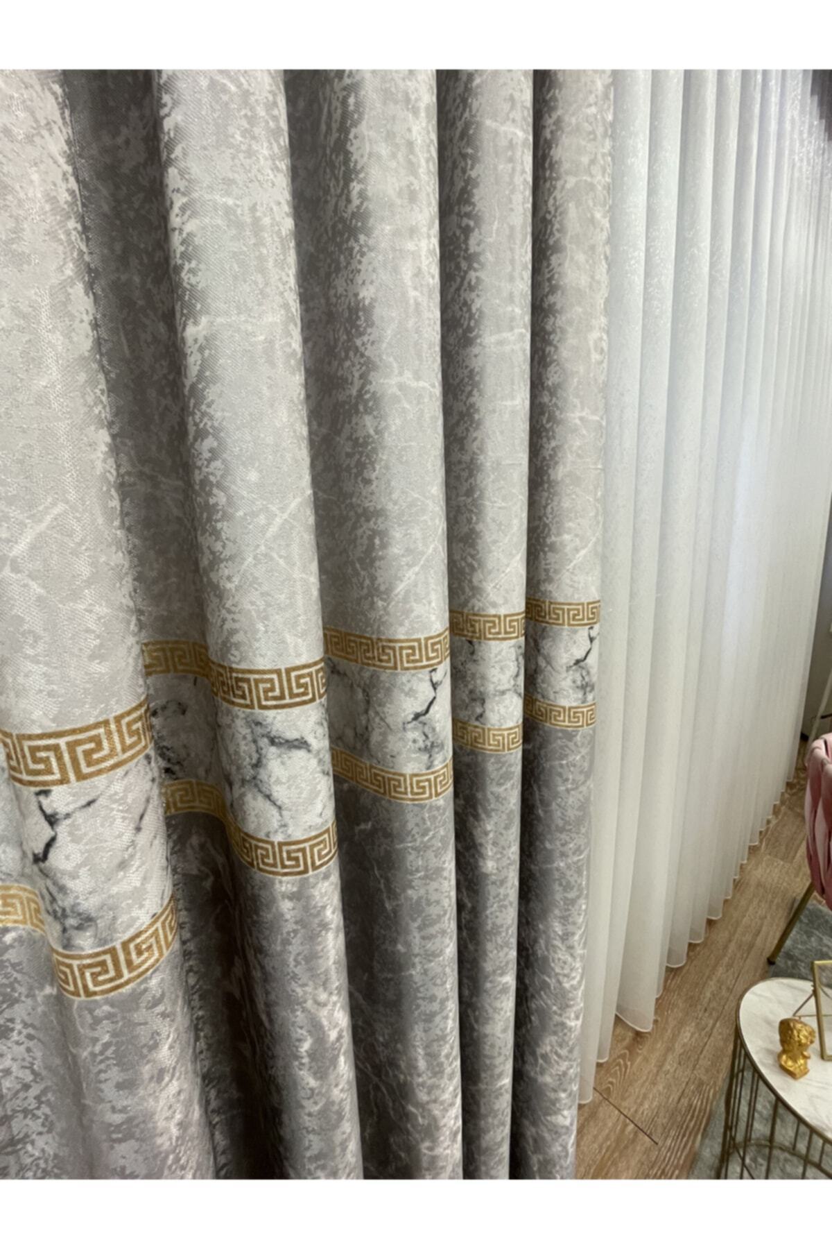 Liva Model 1/2.50 Pleated Blackout Curtain