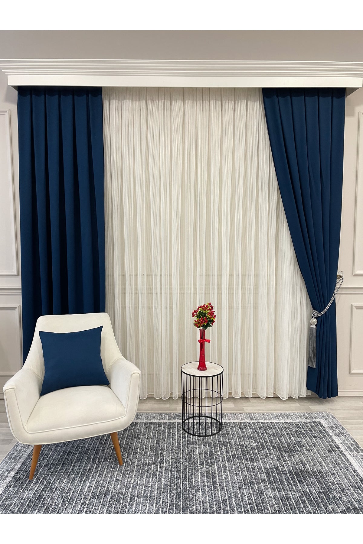 CAMEL Color 1/3 DENSE PLEAT Honeycomb Weave Soft Panama Blackout Curtain