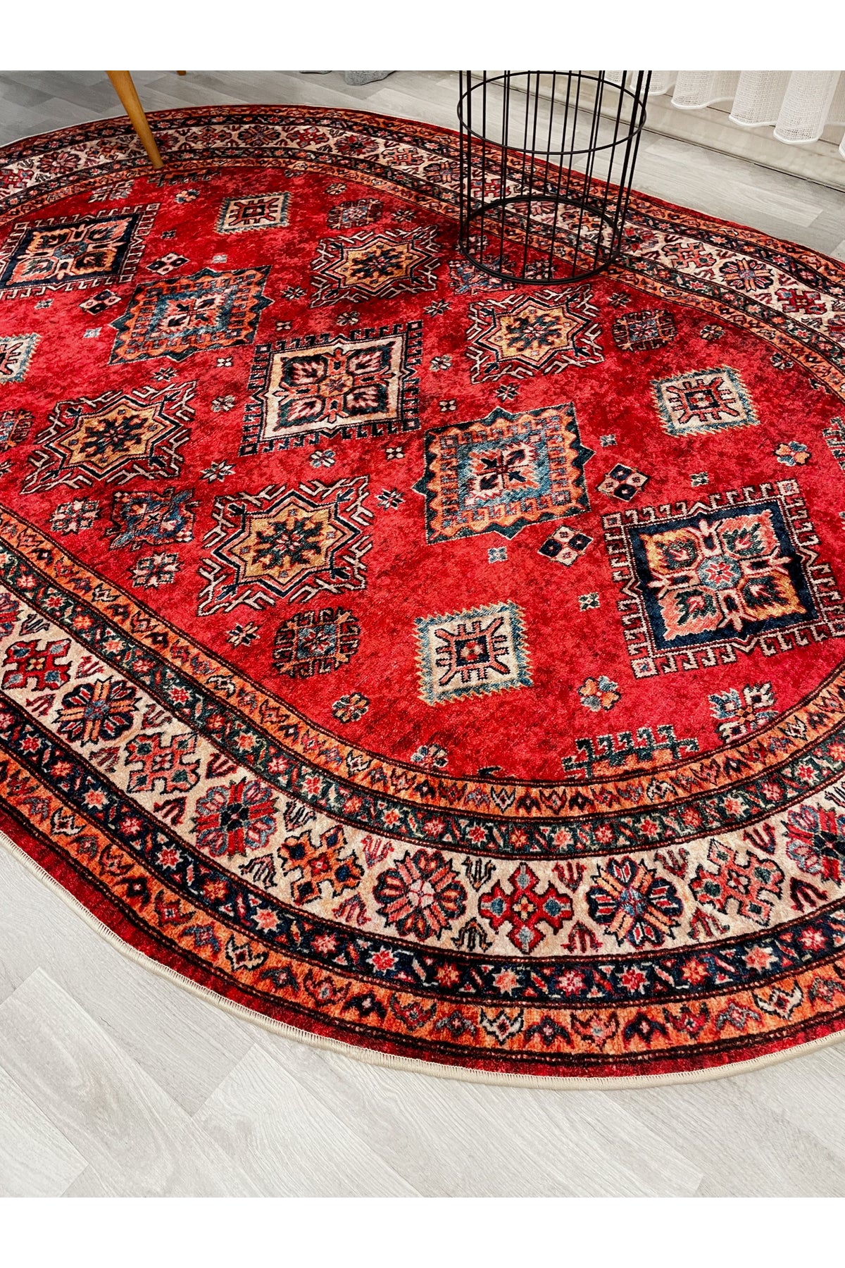 Kilim Motif Classic Non-Slip Base Rug