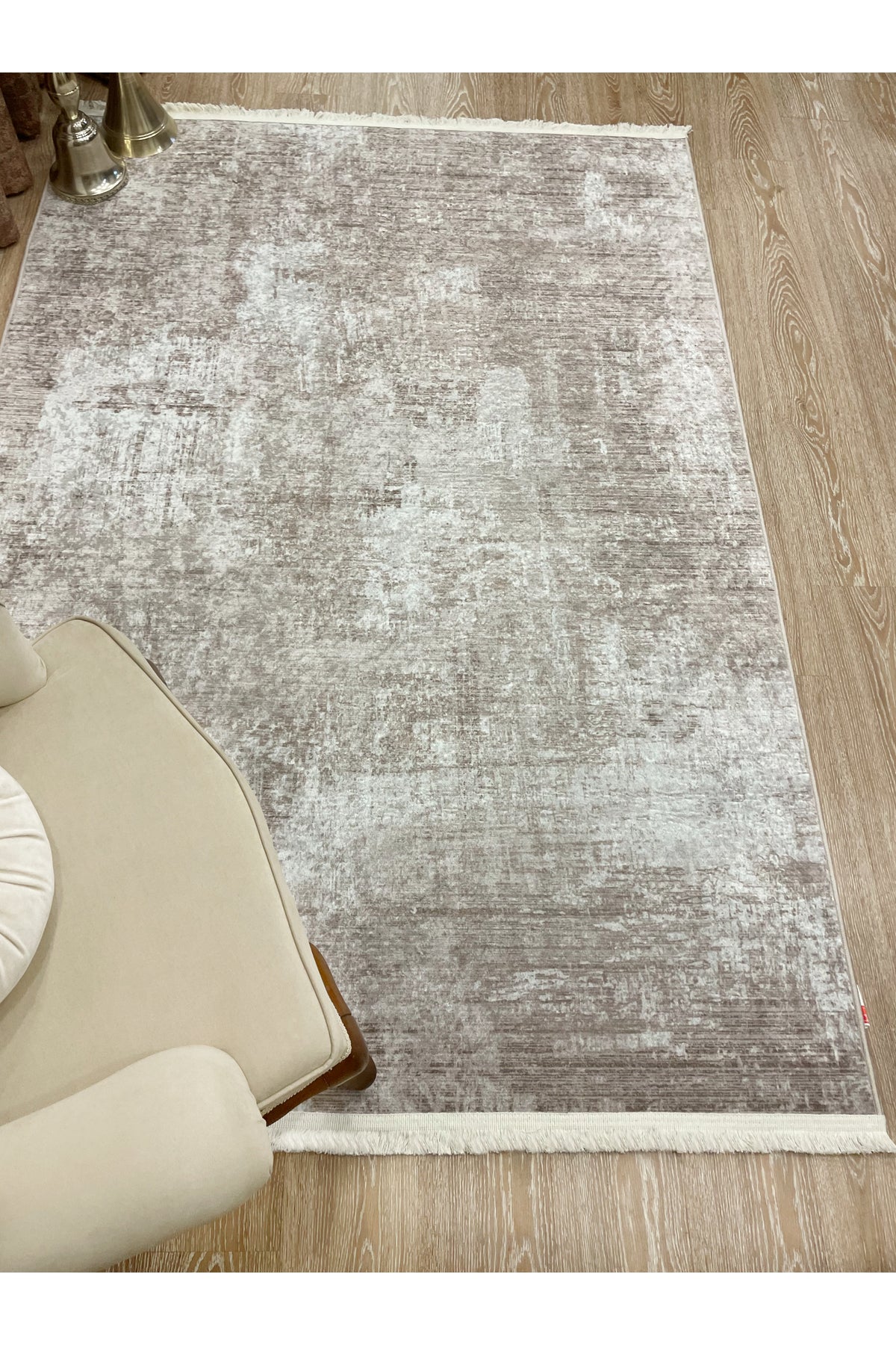 High Quality - Non-Slip Base Fringed Hallway Kitchen Living Room Cut Runner Rug