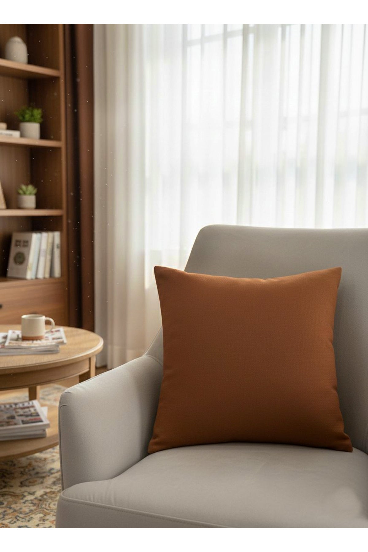 CAMEL Color 1/3 DENSE PLEAT Honeycomb Weave Soft Panama Blackout Curtain