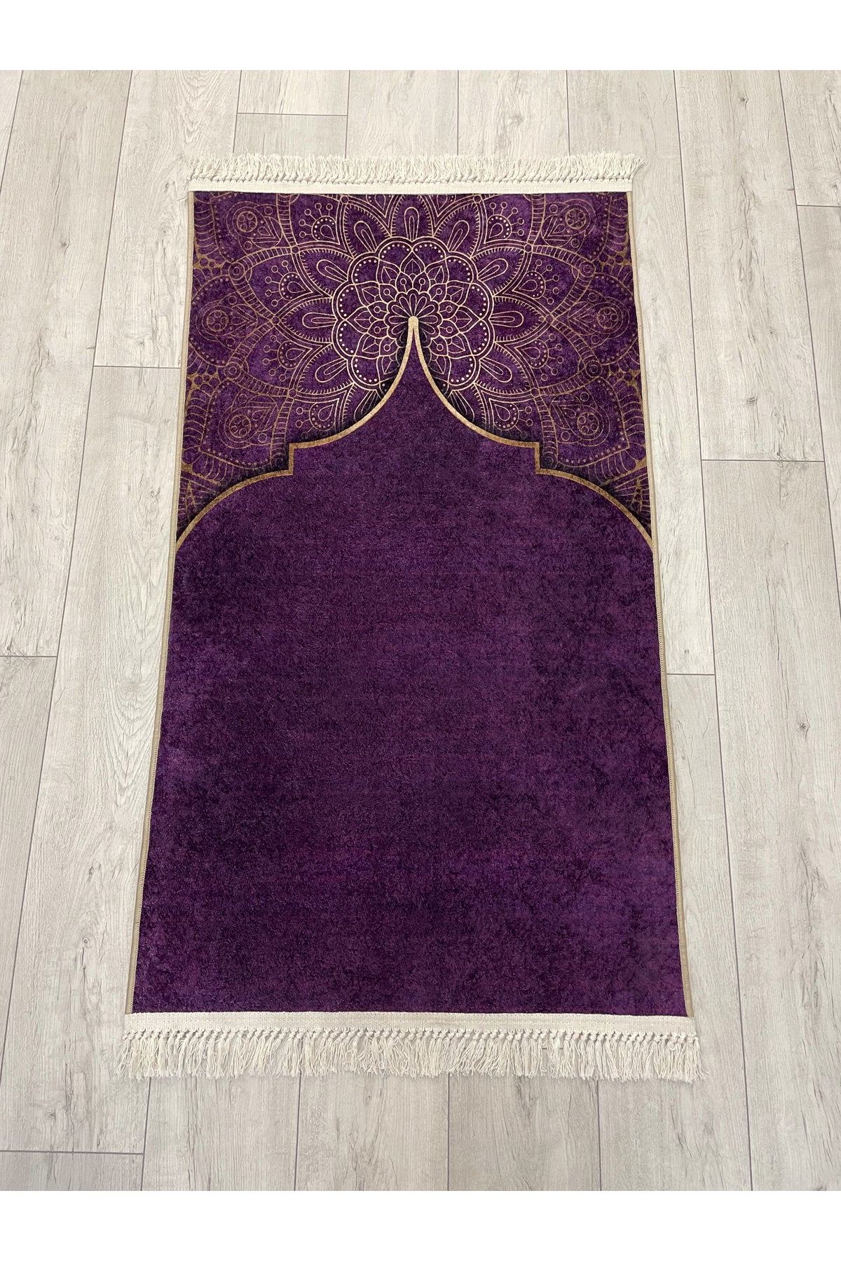 Fringed Prayer Rug (Latex Base) 75x125 Size