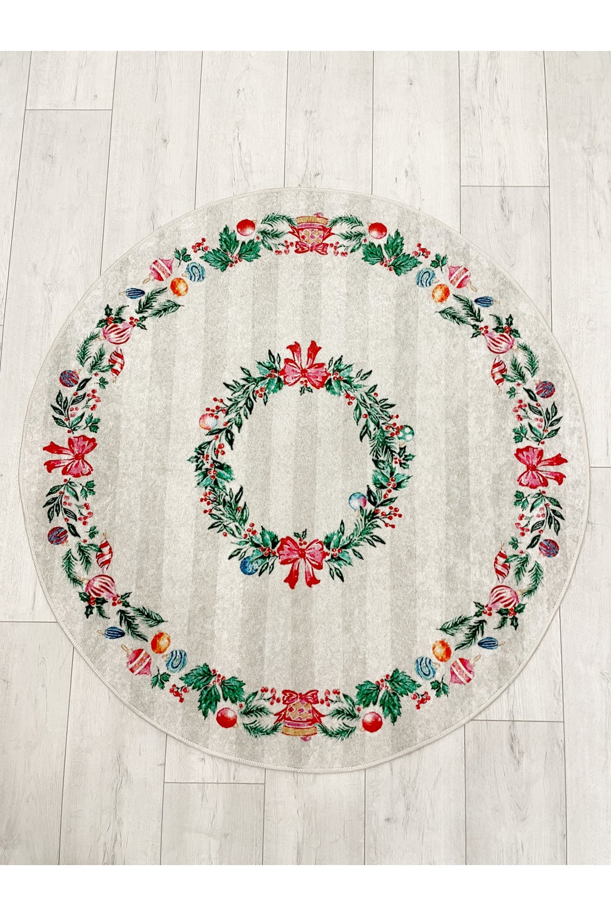 Stone Color - New Year Concept Holiday Kitchen Entryway Rug