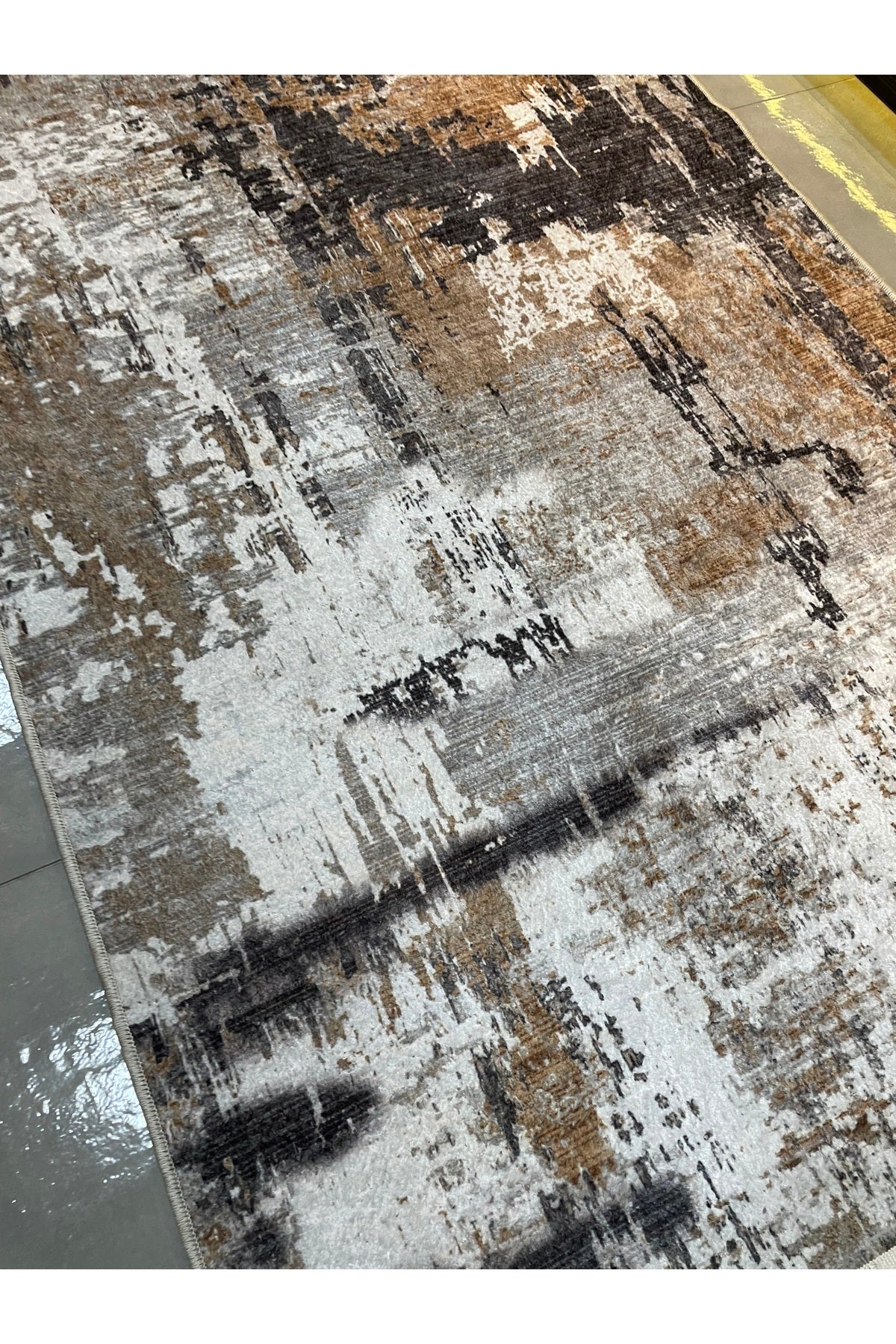 High Quality - Non-Slip Base Fringed Hallway Kitchen Living Room Cut Runner Rug