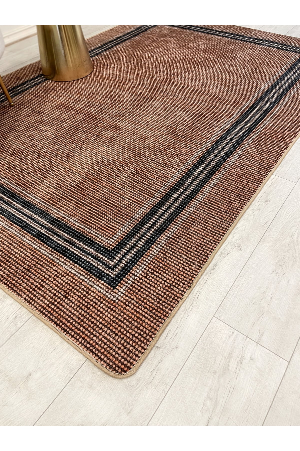 Sisal Wicker-Look Latex Base Runner Hallway Rug