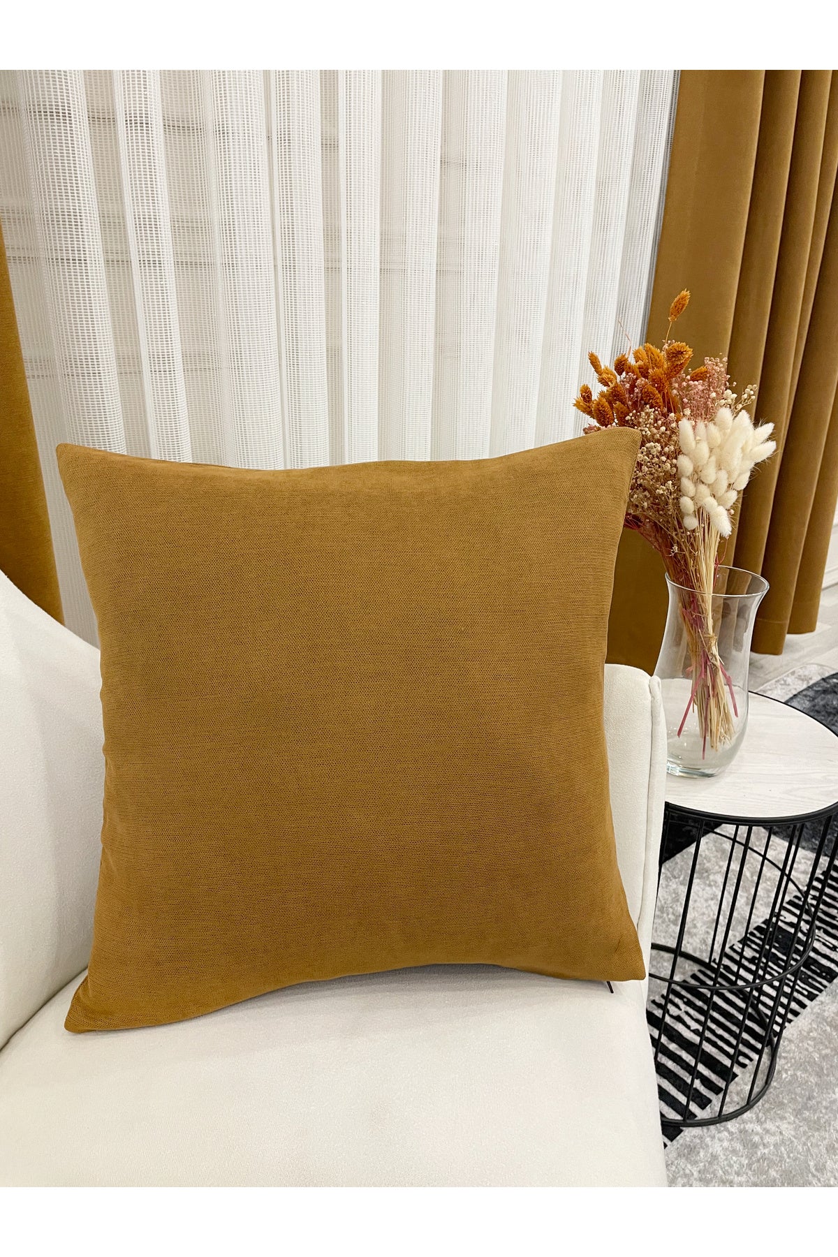 CAMEL Color 1/3 DENSE PLEAT Honeycomb Weave Soft Panama Blackout Curtain