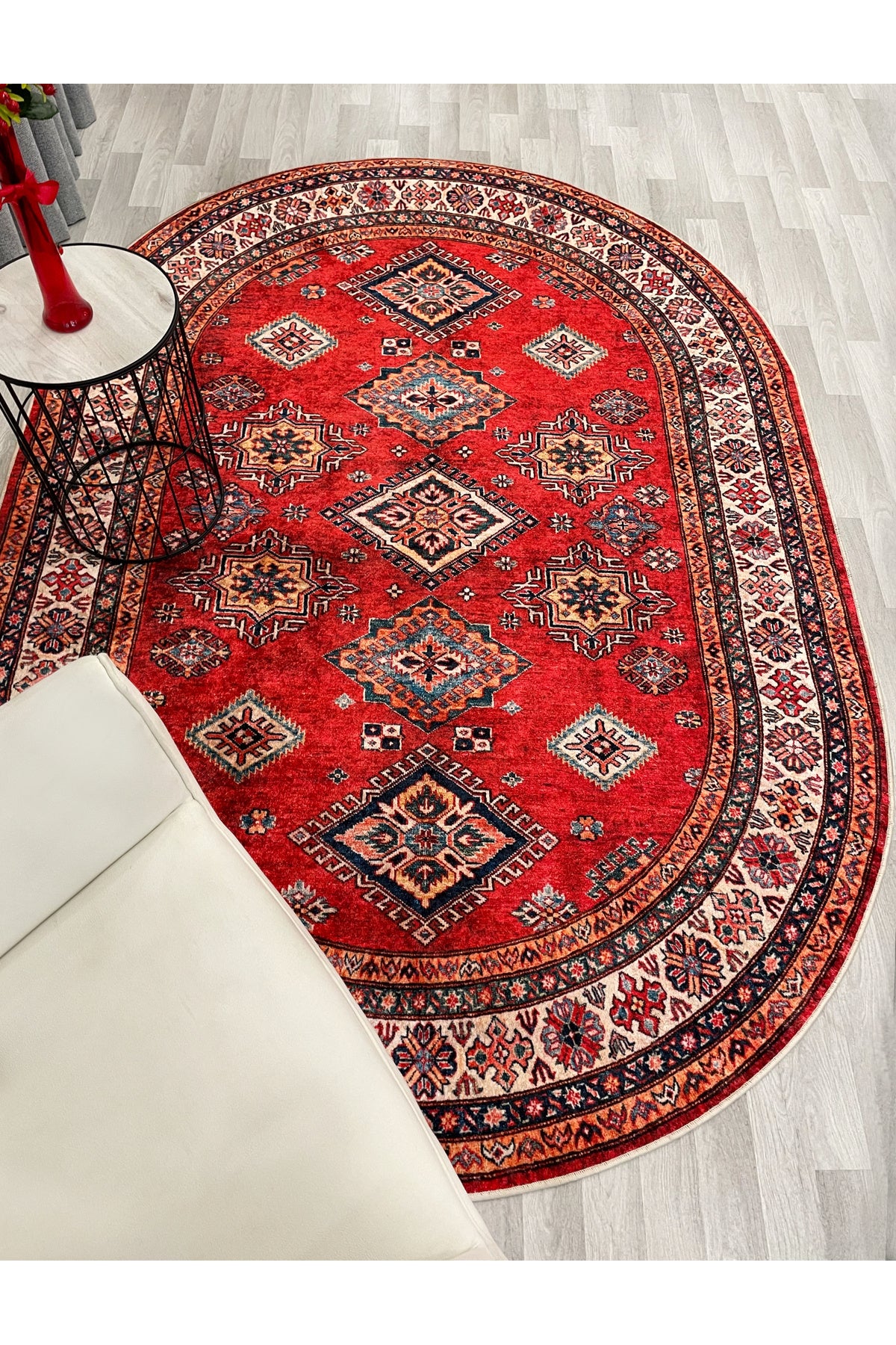 Kilim Motif Classic Non-Slip Base Rug
