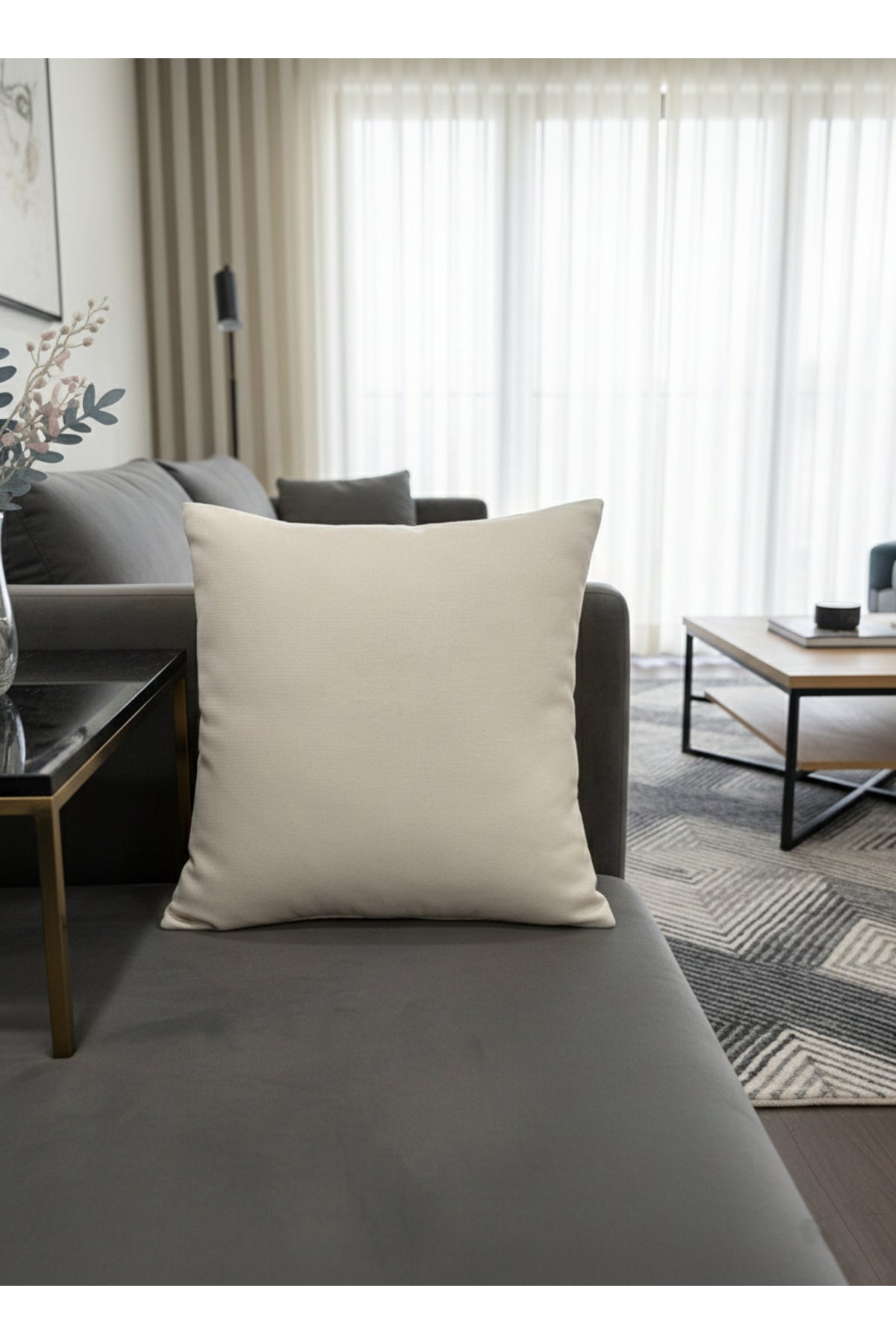 CAMEL Color 1/3 DENSE PLEAT Honeycomb Weave Soft Panama Blackout Curtain