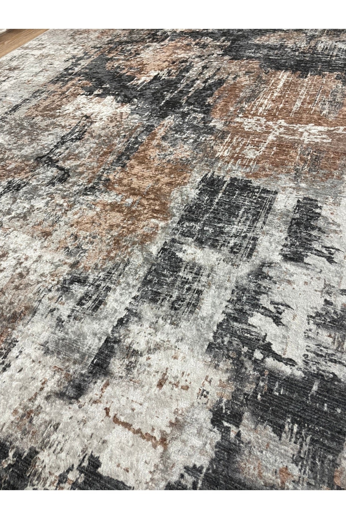 High Quality - Non-Slip Base Fringed Hallway Kitchen Living Room Cut Runner Rug