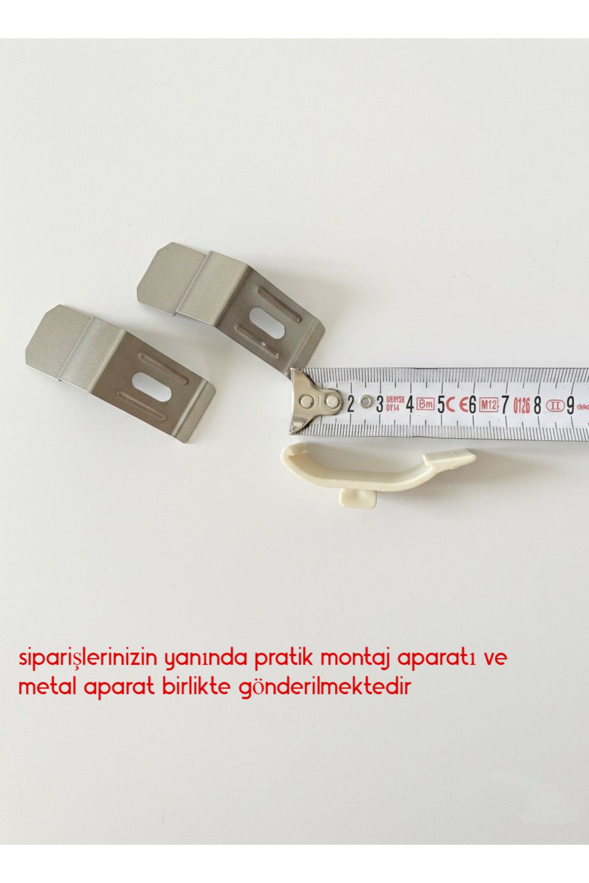 Roller Blind Thick Fabric (LINEN) Light Gray (ALUMINUM CASING TUBE)