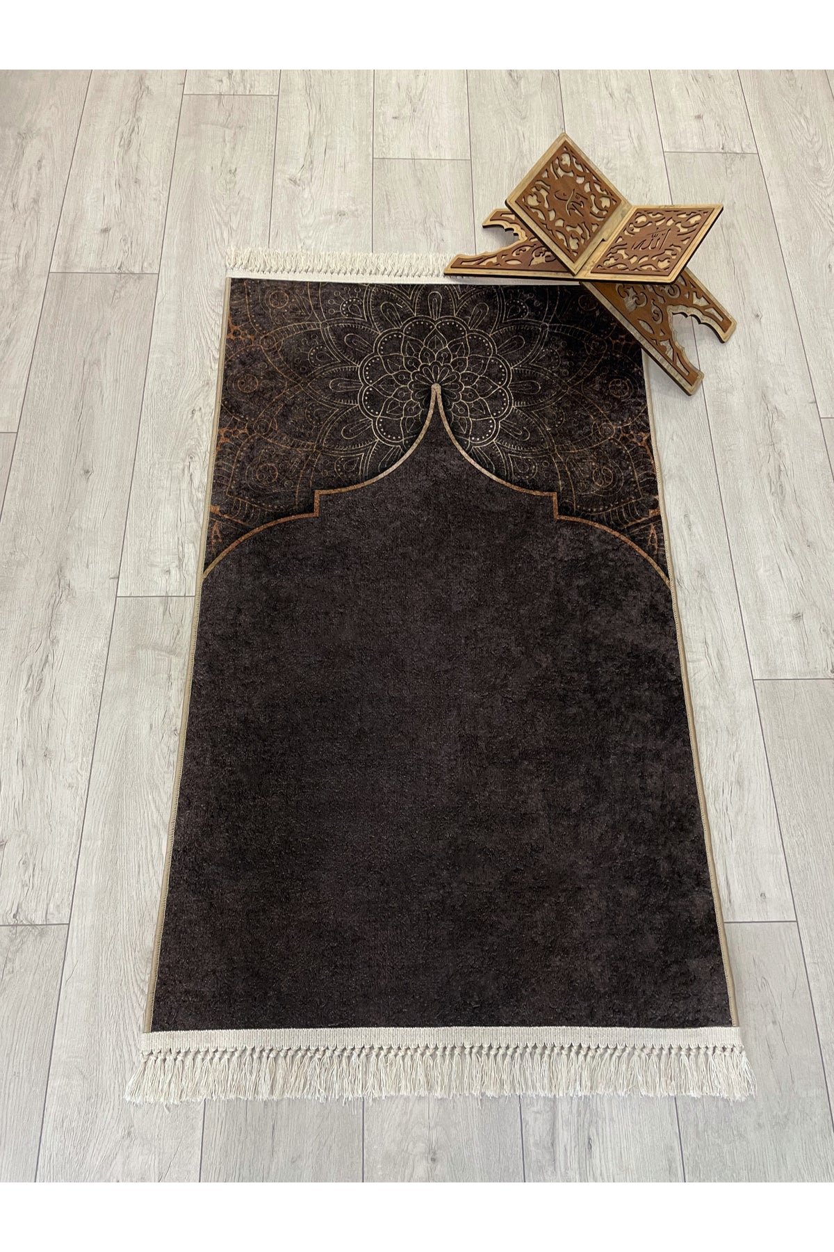 Fringed Prayer Rug (Latex Base) 75x125 Size