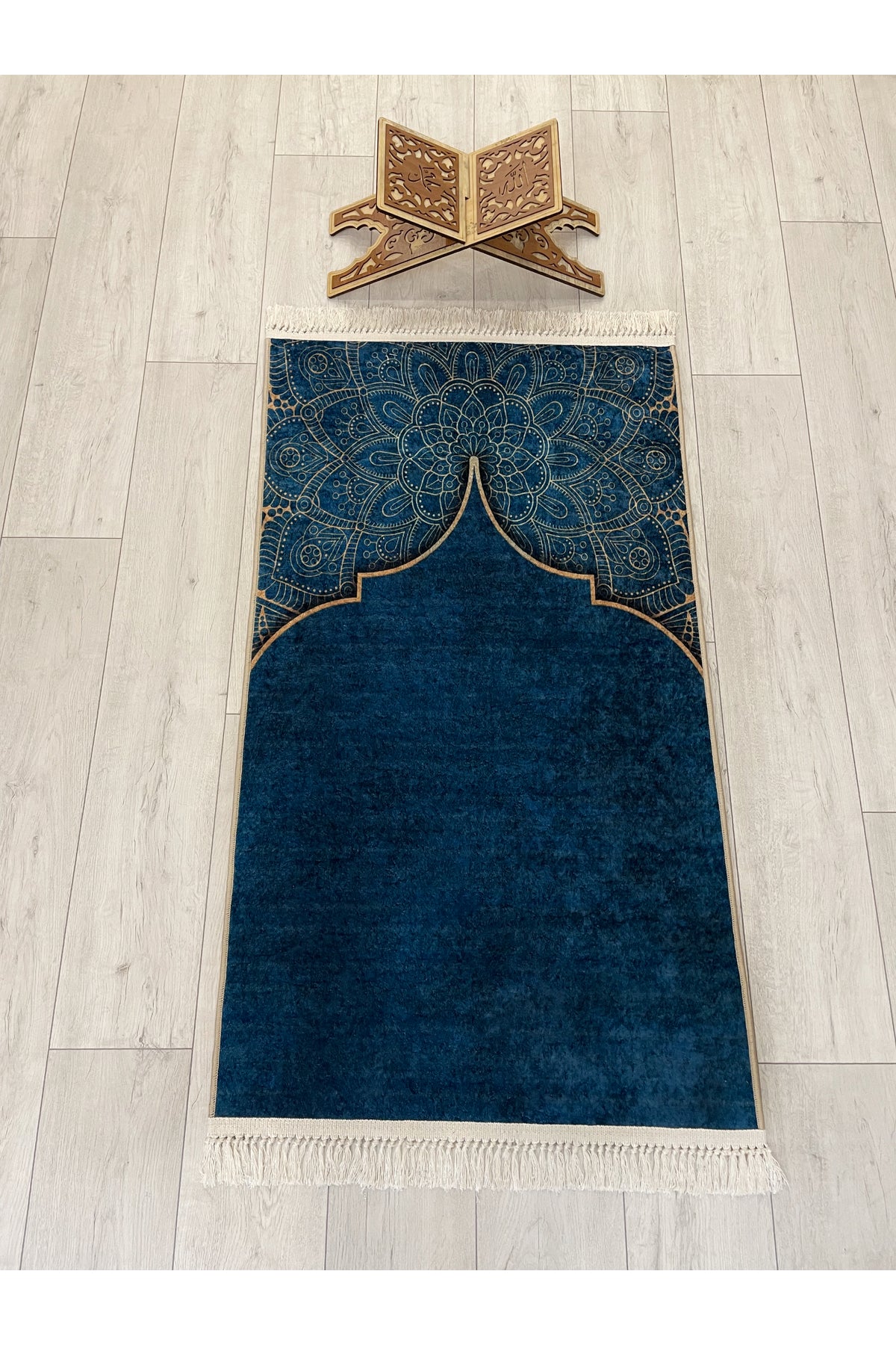 Fringed Prayer Rug (Latex Base) 75x125 Size