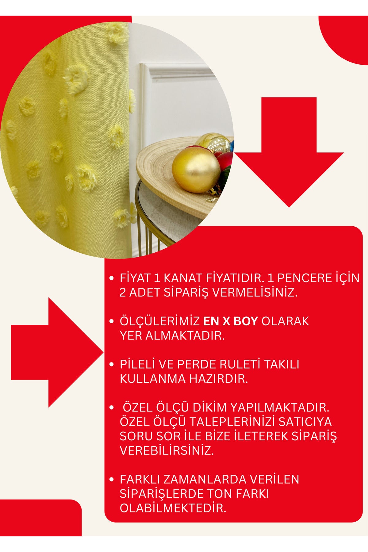 Blue Children's Room Pompom Puffy Blackout Curtain 1/3 Dense Pleating