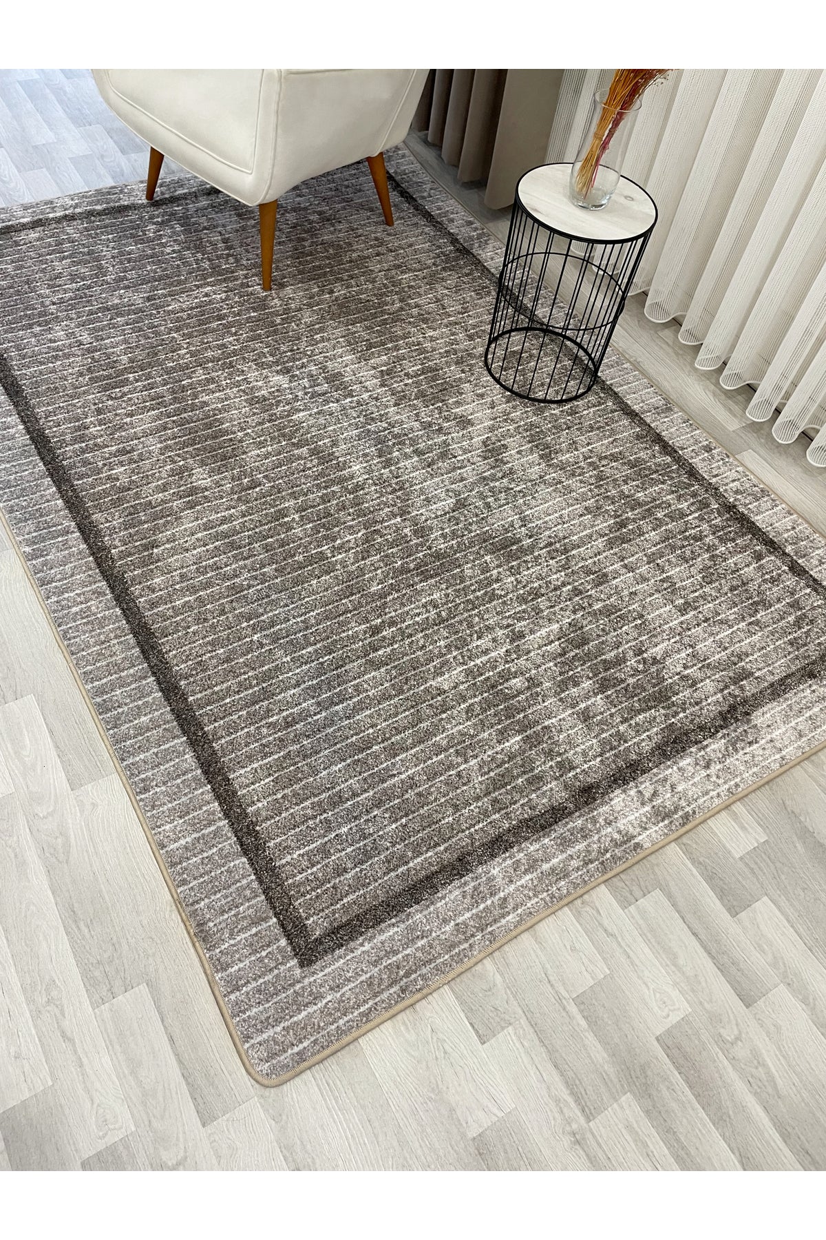Scandinavian Style Non-Slip Sisal-Look Runner Rug