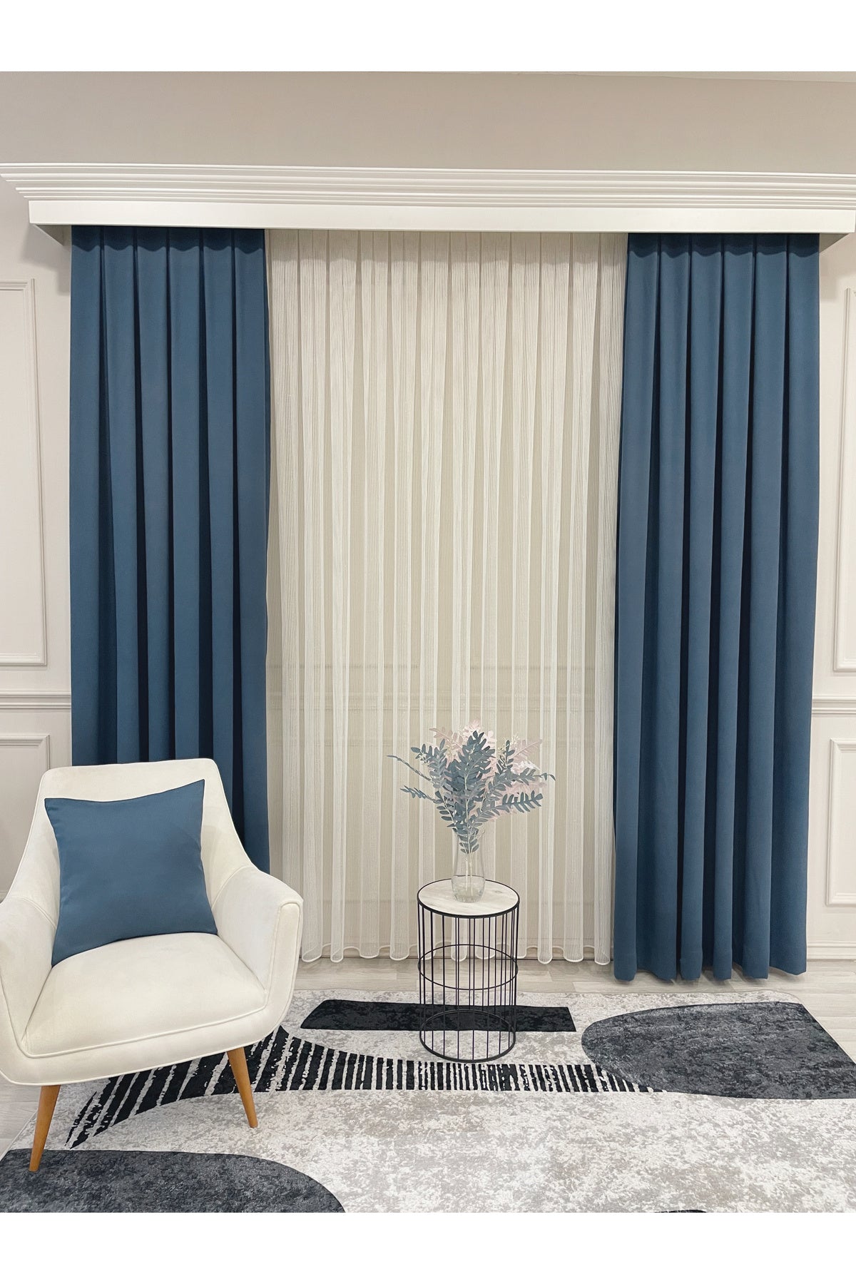 CAMEL Color 1/3 DENSE PLEAT Honeycomb Weave Soft Panama Blackout Curtain