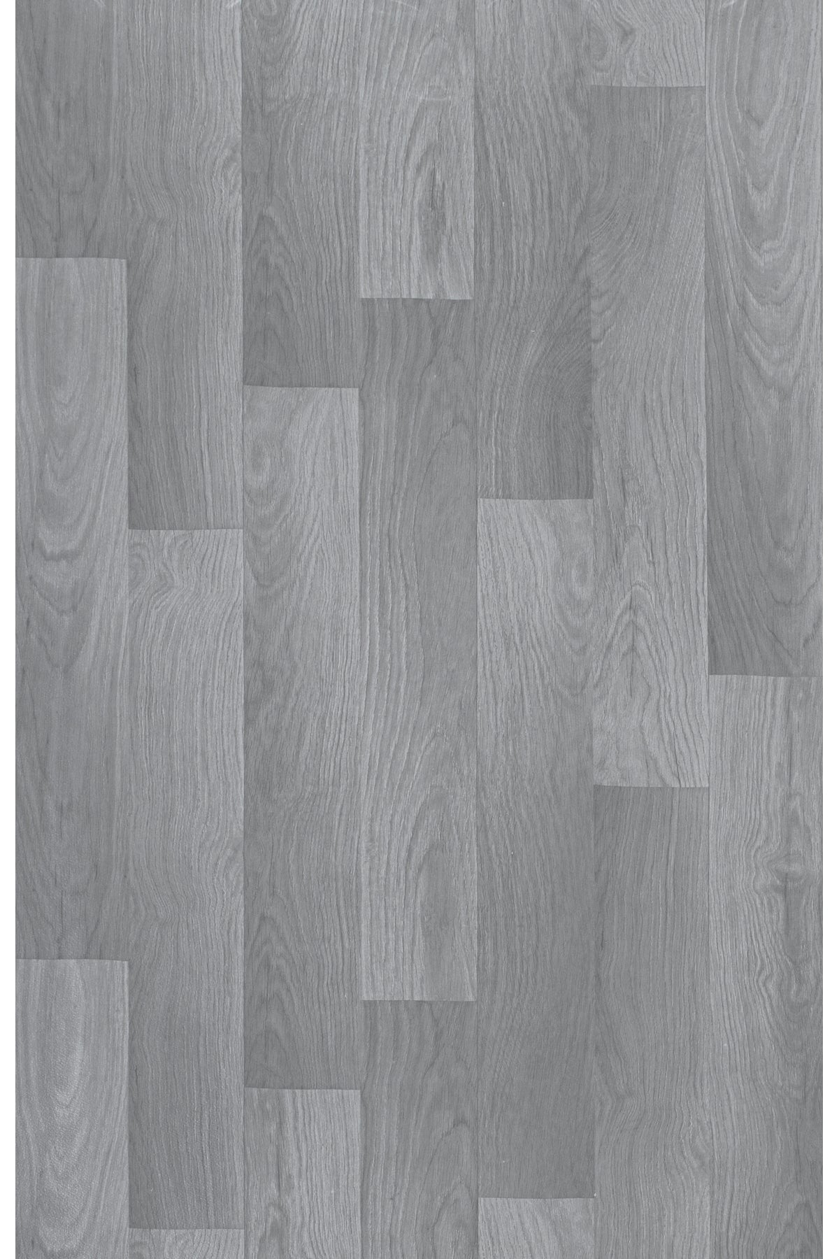 2 Meter Width - Narrow Parquet Pattern Dark Gray - PVC Floor Covering - Thick Felt-Backed - Floor Mat Mineflo