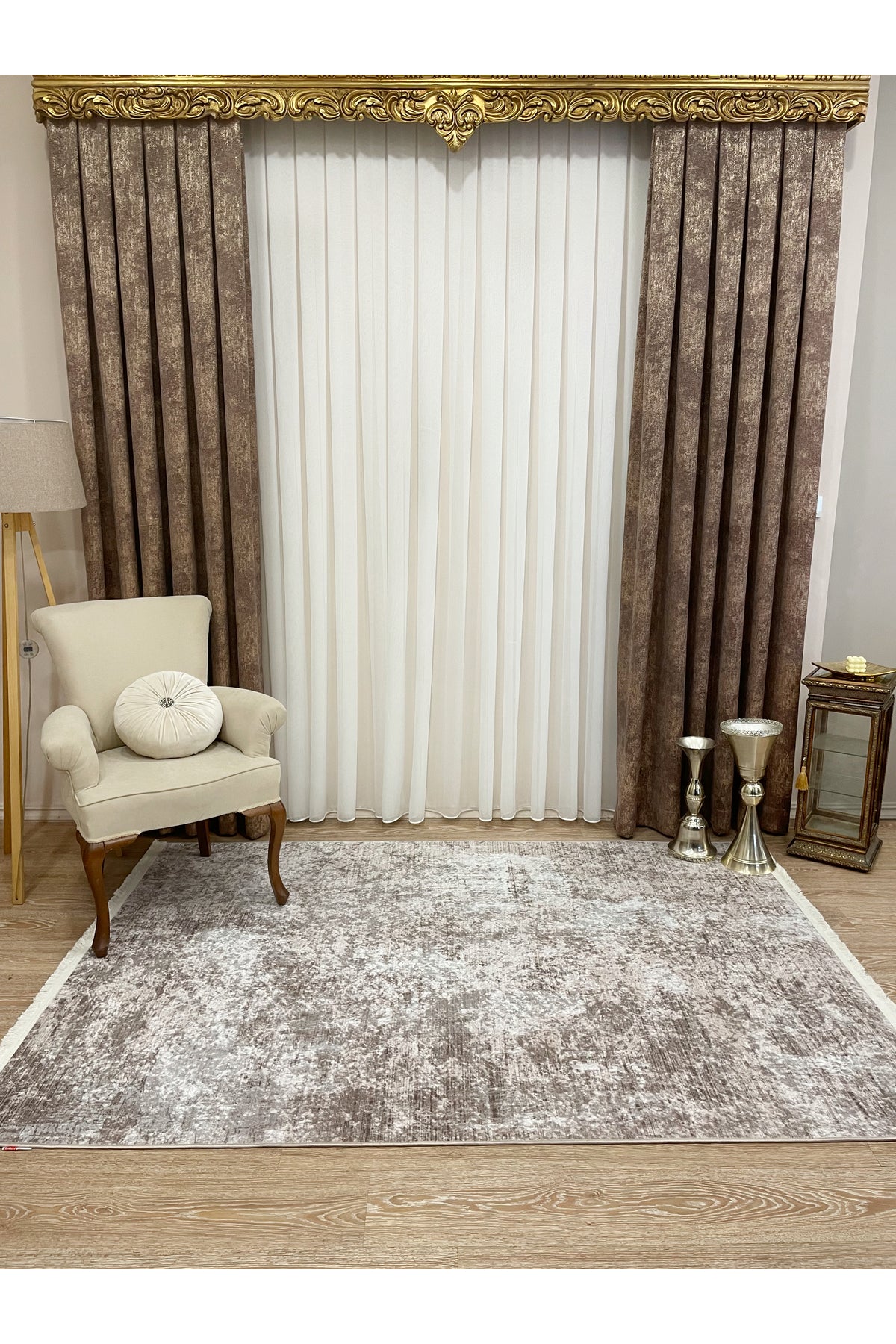 High Quality - Non-Slip Base Fringed Hallway Kitchen Living Room Cut Runner Rug