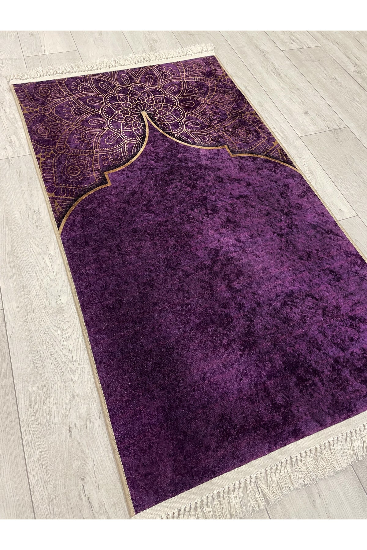 Fringed Prayer Rug (Latex Base) 75x125 Size