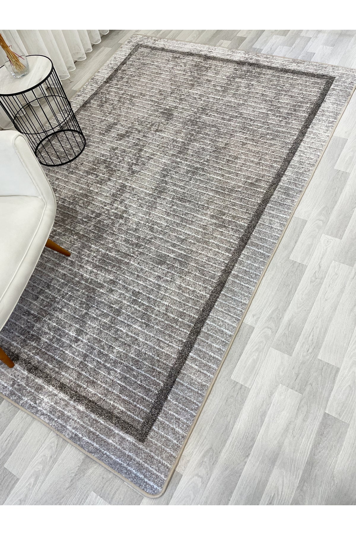 Scandinavian Style Non-Slip Sisal-Look Runner Rug