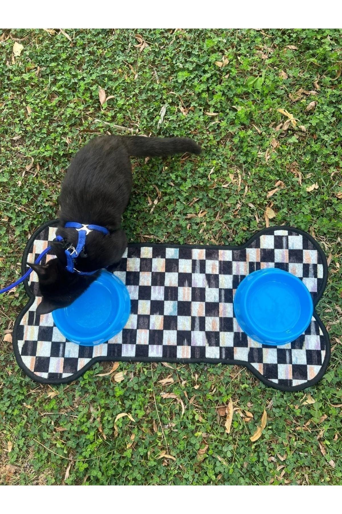 Pet Food Mat - (70 x 36) Green