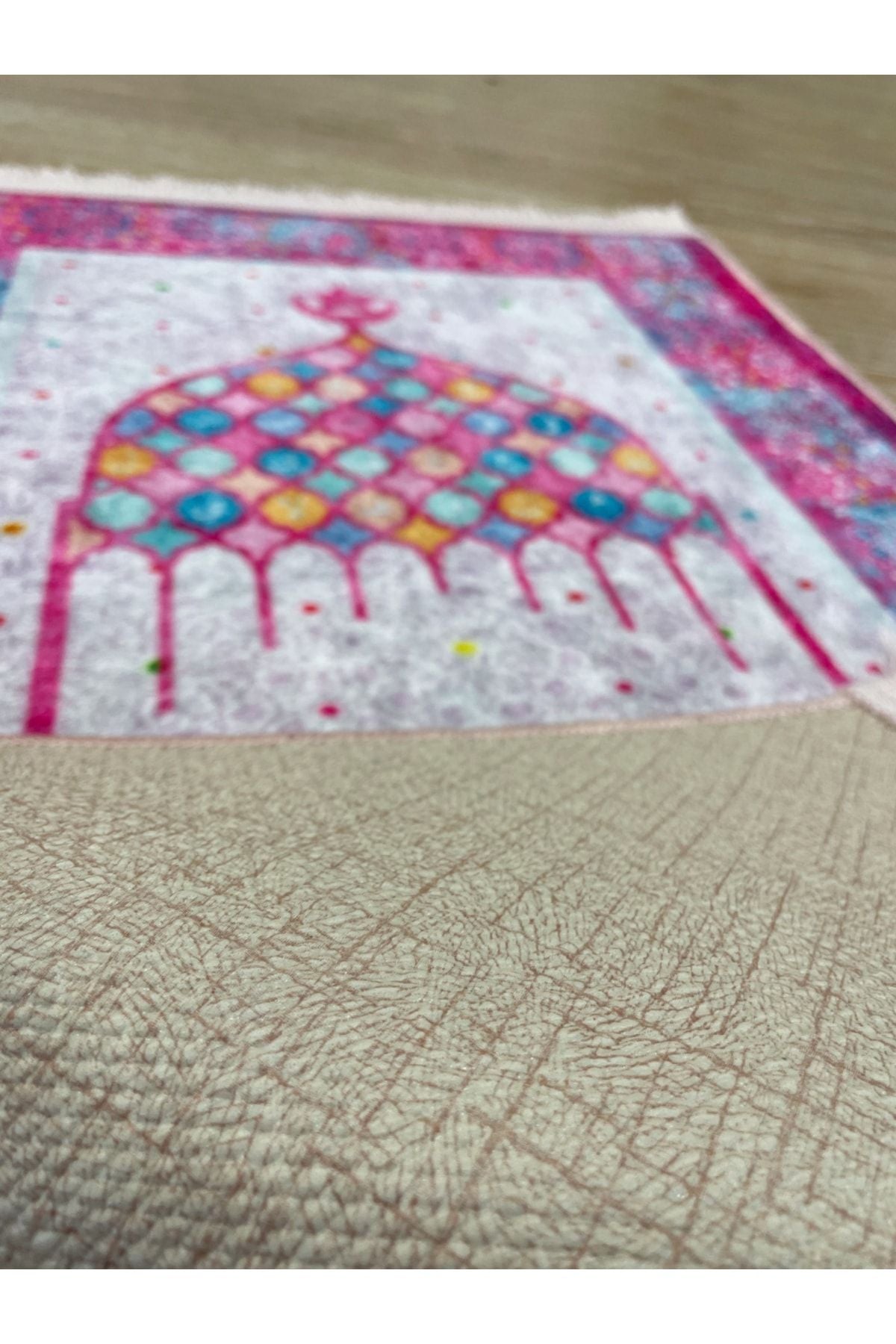 Children's Prayer Rug Blue