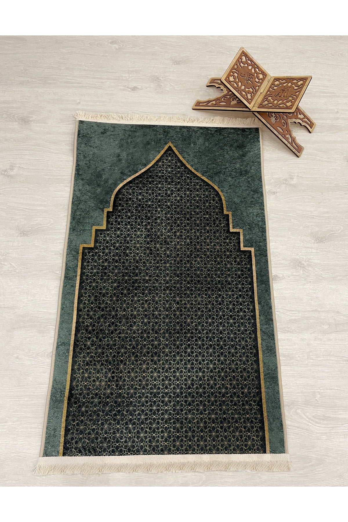 Fringed Prayer Rug (Latex Base) 75x125 Size