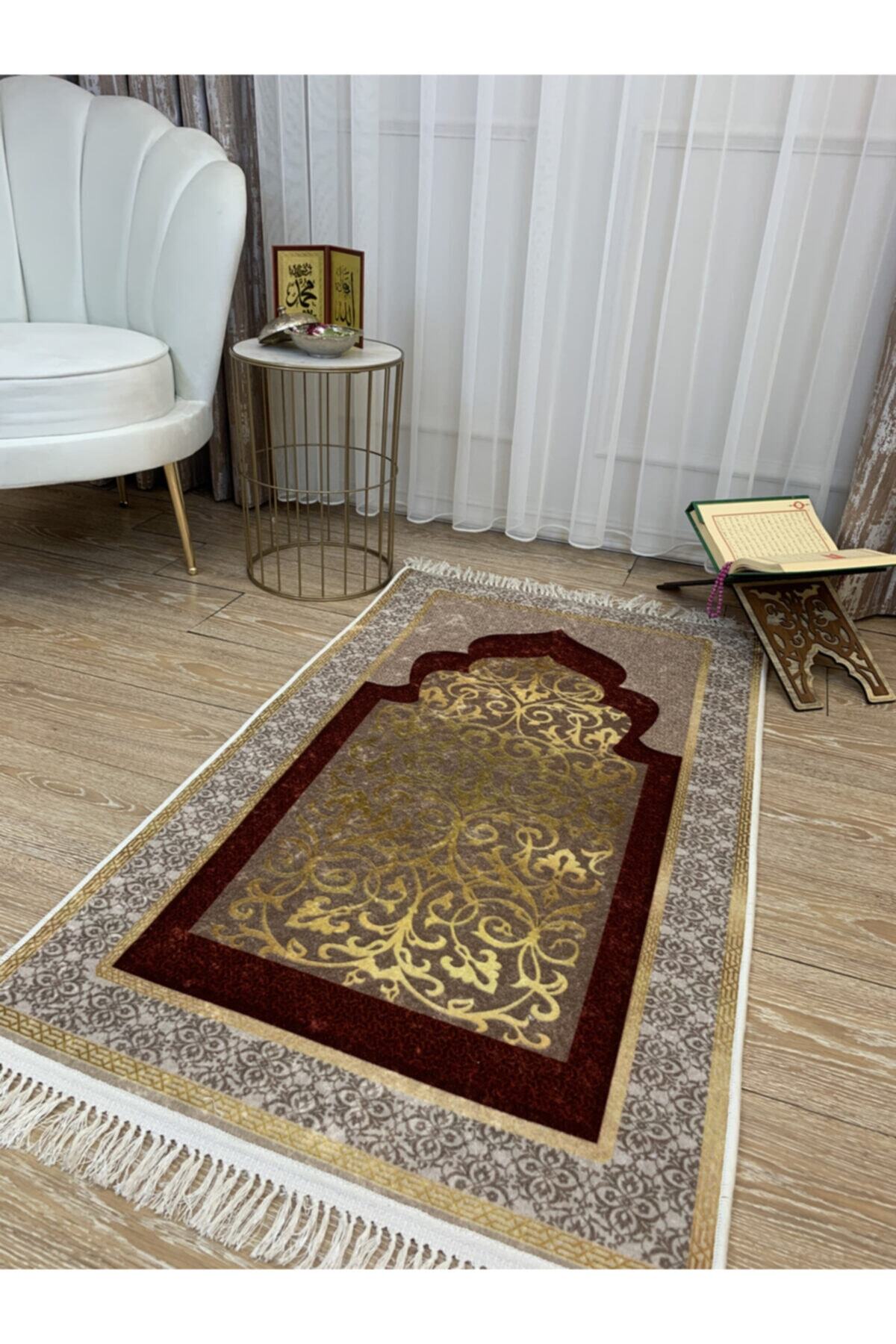 Fringed Prayer Rug (Latex Base) 75x125 Size
