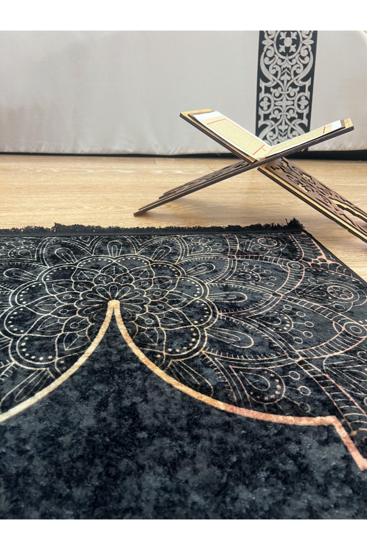 Fringed Prayer Rug (Latex Base) 75x125 Size