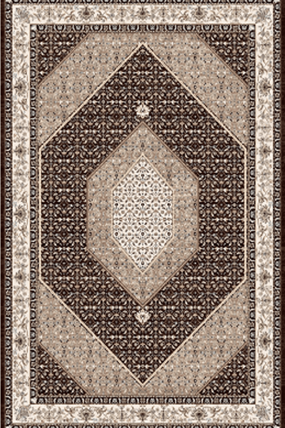 Washable Printed Azem Rug - Ornate Heritage Style