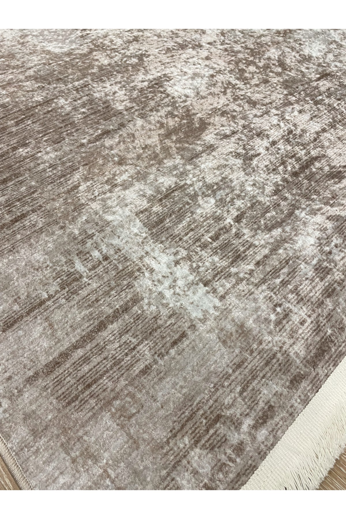 High Quality - Non-Slip Base Fringed Hallway Kitchen Living Room Cut Runner Rug