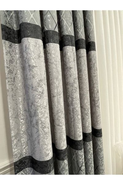 Liva Avent Model 1/2.50 Pleated Blackout Curtain