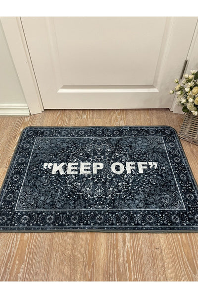 Keep Off Latex Base Waterproof Fringeless Doormat