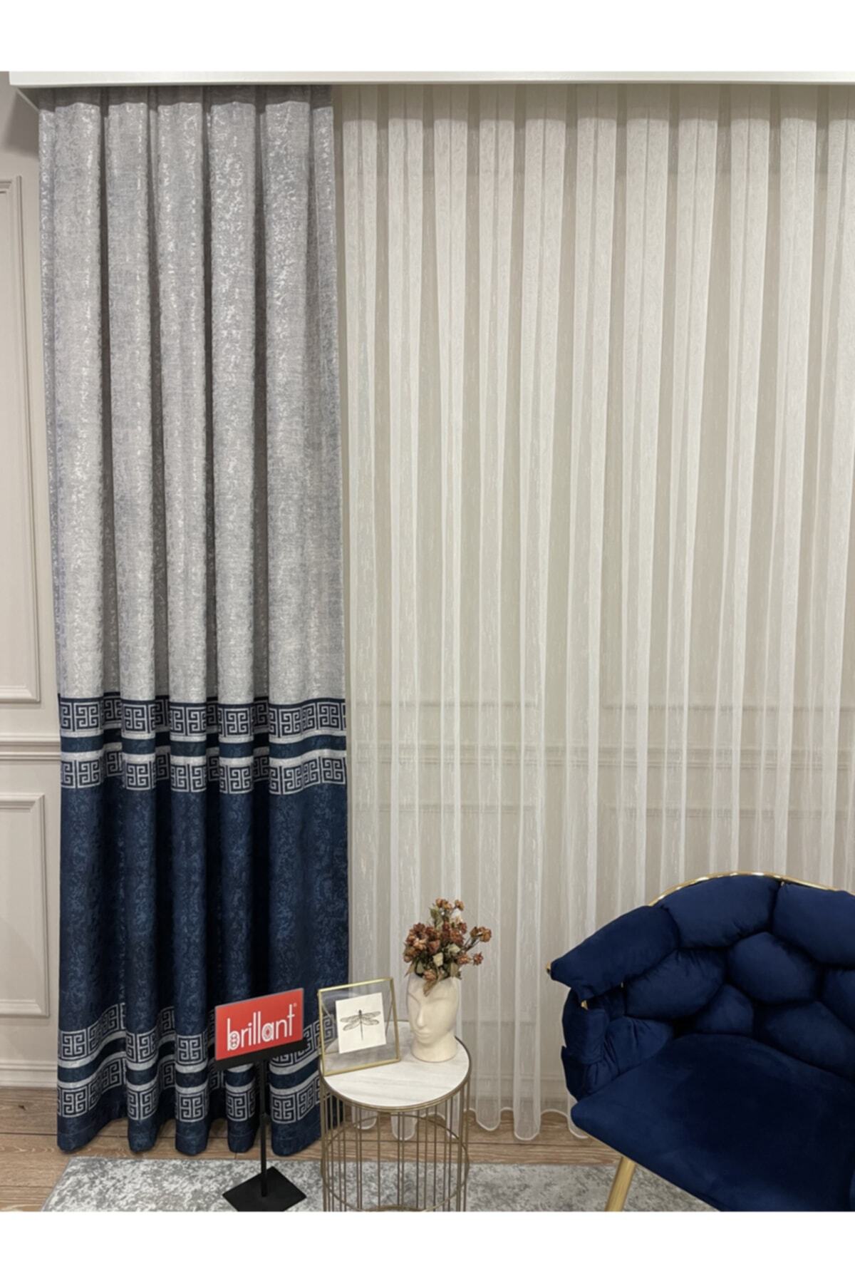 Liva Select Model 1/2.50 Pleated Blackout Curtain