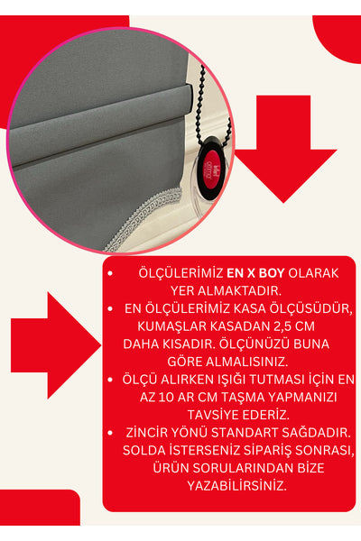 ROLLER BLIND BEIGE COLOR SKIRTED Thick Matte Linen Look