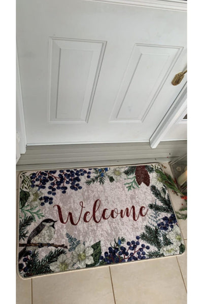 Welcome Latex Base Waterproof (60x90 Size) Doormat