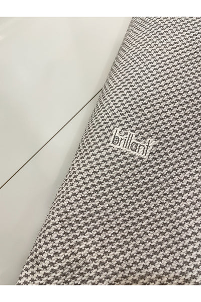 Set of 2 Latex Leather-Backed Bathroom Rug Set (60X100 - 60X50) Dark Gray