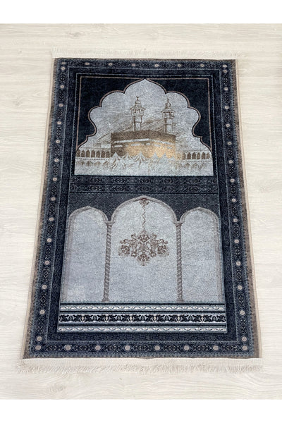 Fringed Prayer Rug Latex Base 75x125 Size