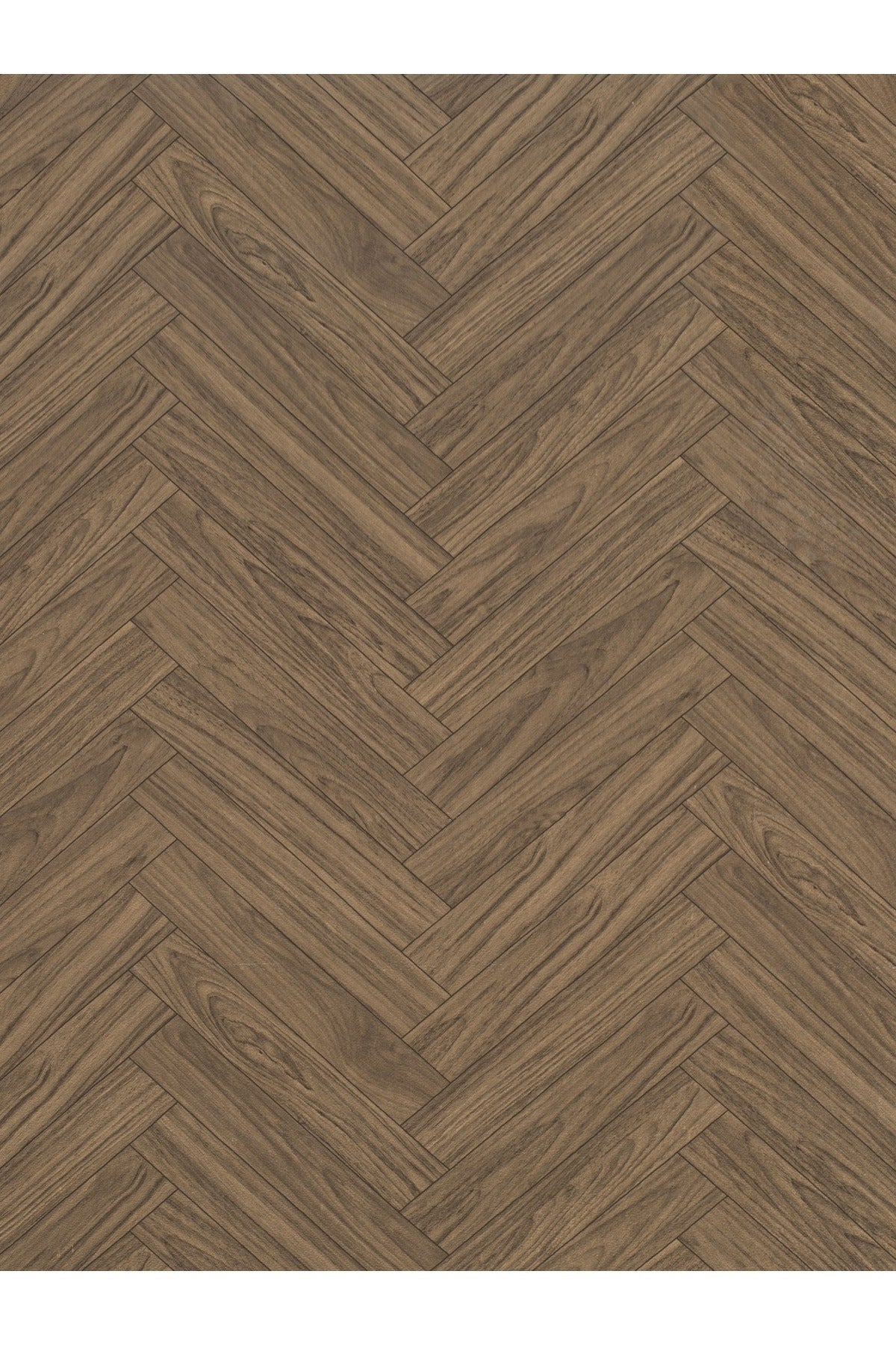 1 Meter Wide - PARQUET PATTERN BROWN - PVC Floor Covering - Felt-Backed Thick - Floor Flooring Mineflo