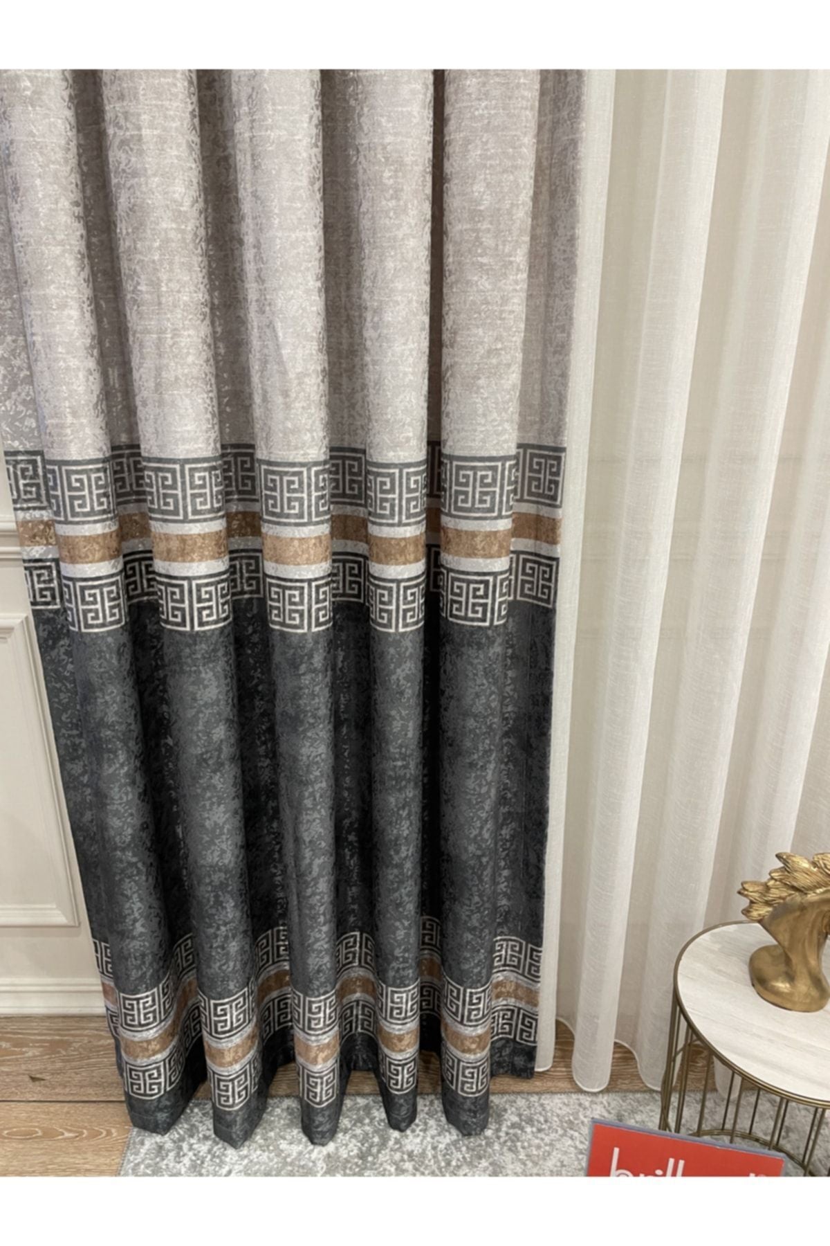 Liva Select Model 1/2.50 Pleated Blackout Curtain