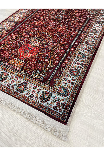 Seccade Saçaklı Lateks Taban 75x125 Ebat