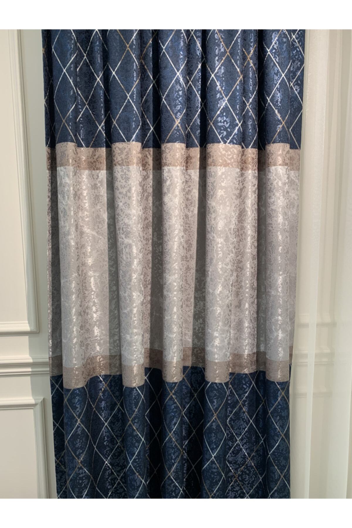 Liva Avent Model 1/2.50 Pleated Blackout Curtain