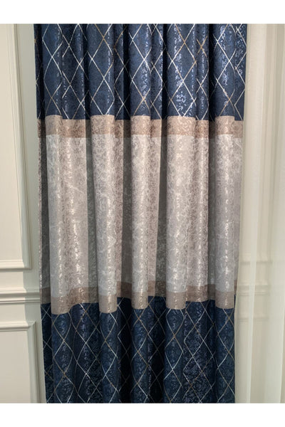 Liva Avent Model 1/2.50 Pleated Blackout Curtain